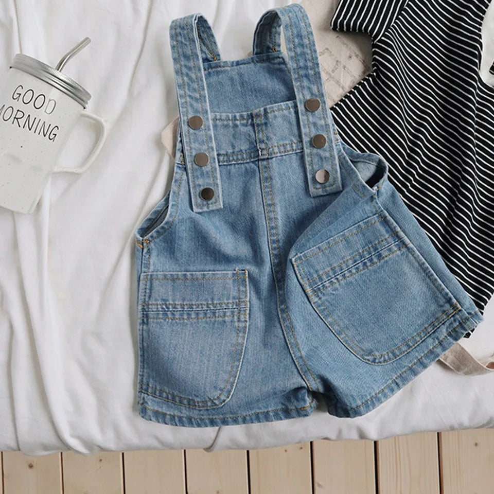 Denim Romper