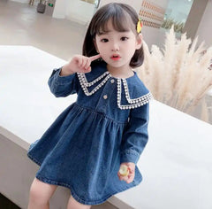 Denim Collared Dress