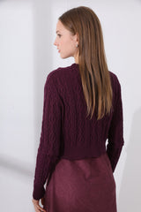 Cableknit Top & Cupro Jumper