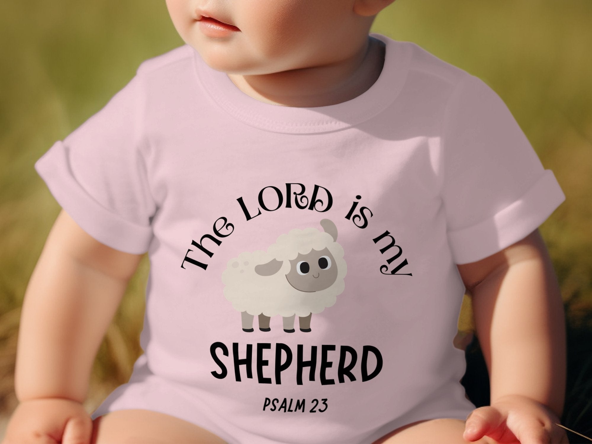 "The Lord Is My Shepherd Ps23:1" Shirt-  Infant/Toddler