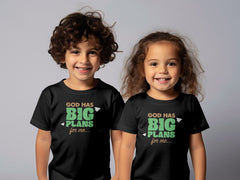 "God Has Big plans For Me" Shirt- Infant/Toddler