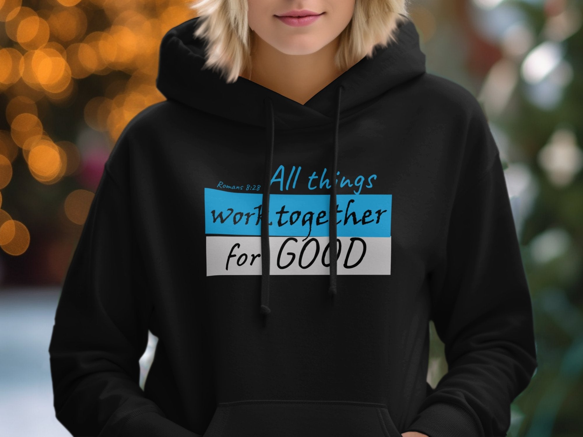 "All Things Work Together for Good...Rom 8:28" Shirt- Ladies' Apparel