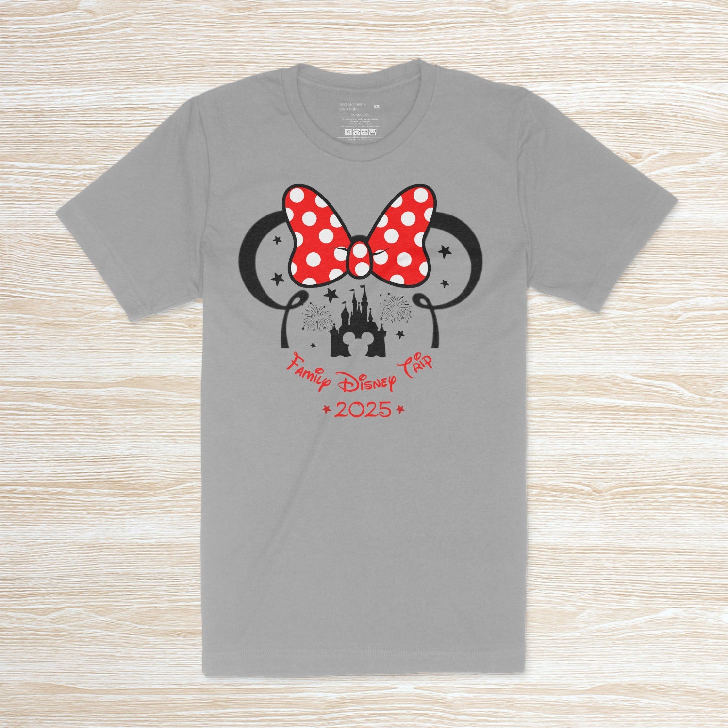 "DISNEY Family Trip"- Bella &Canvas Crew T-Shirt/Onesie