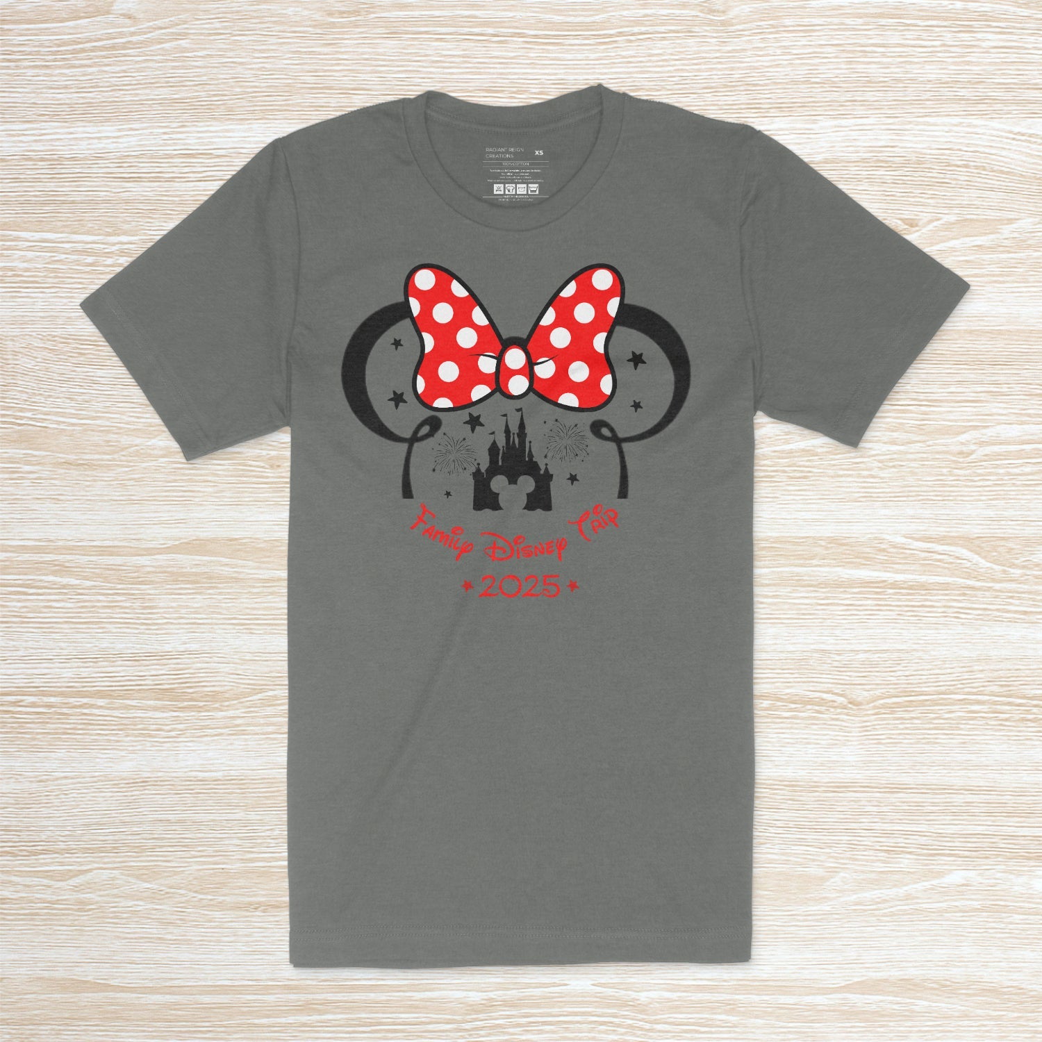 "DISNEY Family Trip"- Bella &Canvas Crew T-Shirt/Onesie