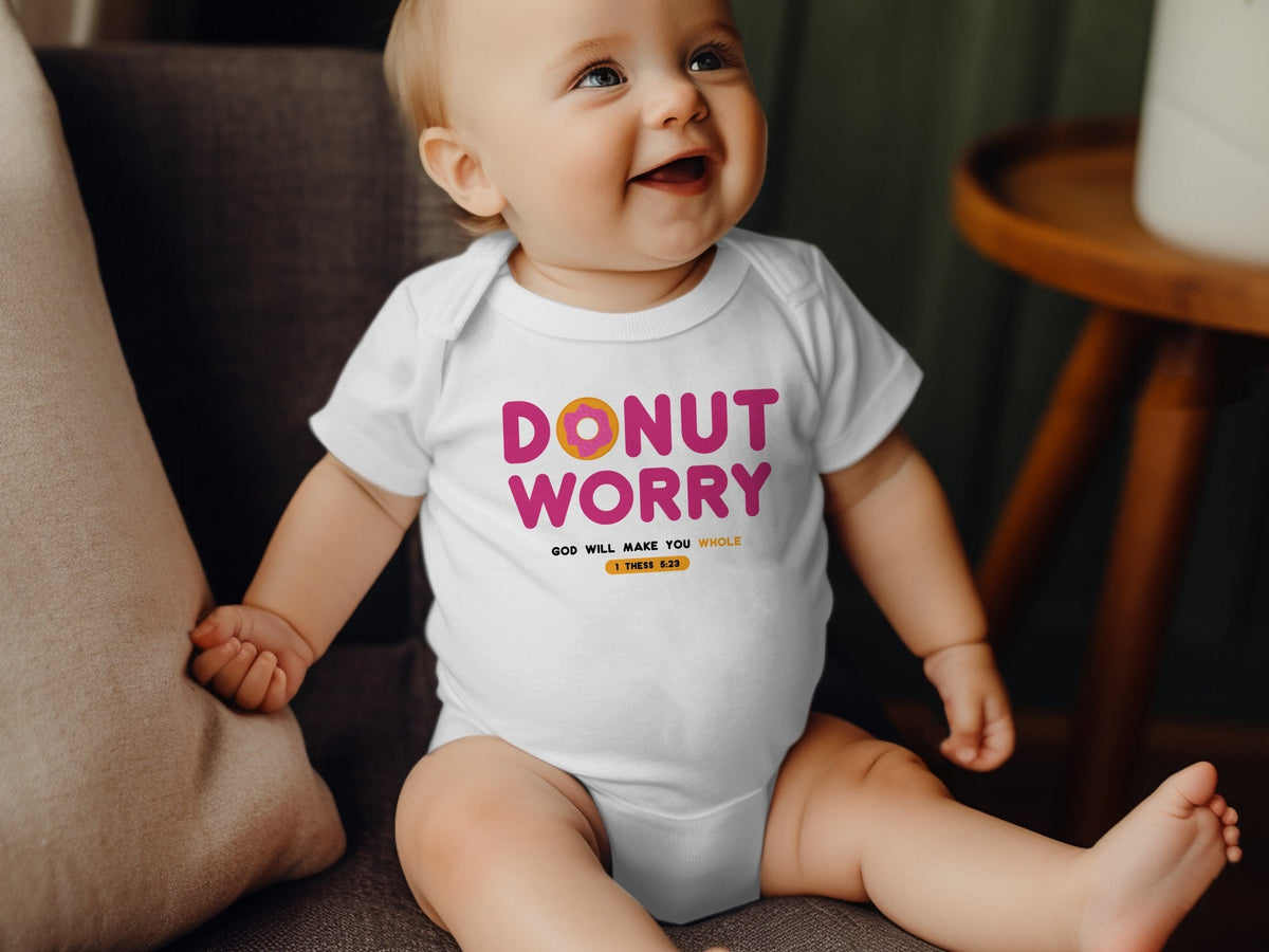 "DONUT worry" Shirt- Infant/Toddler