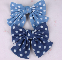 Denim Bows