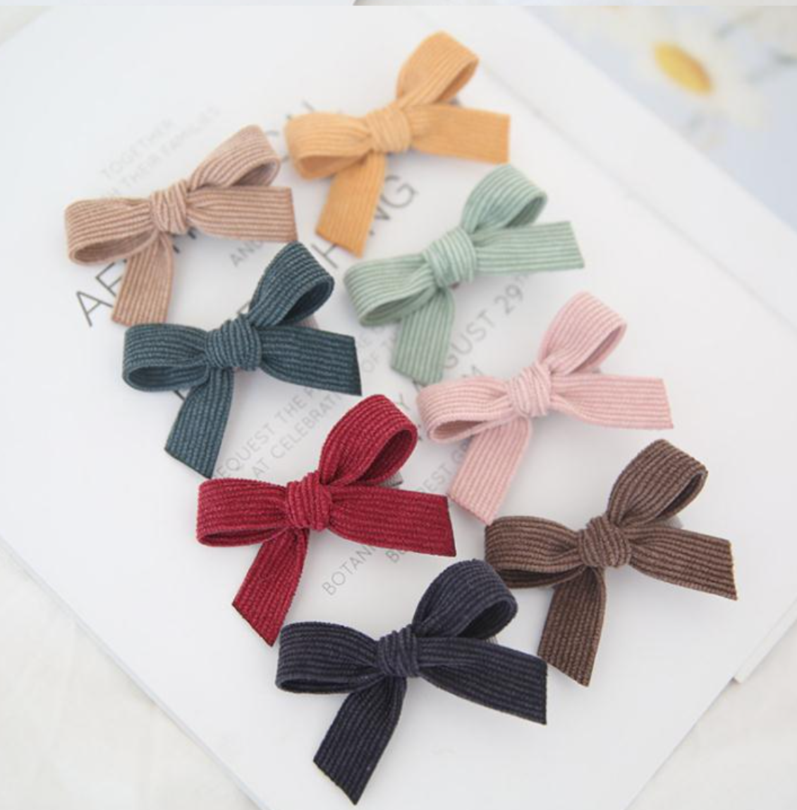 Bow Hair Clips