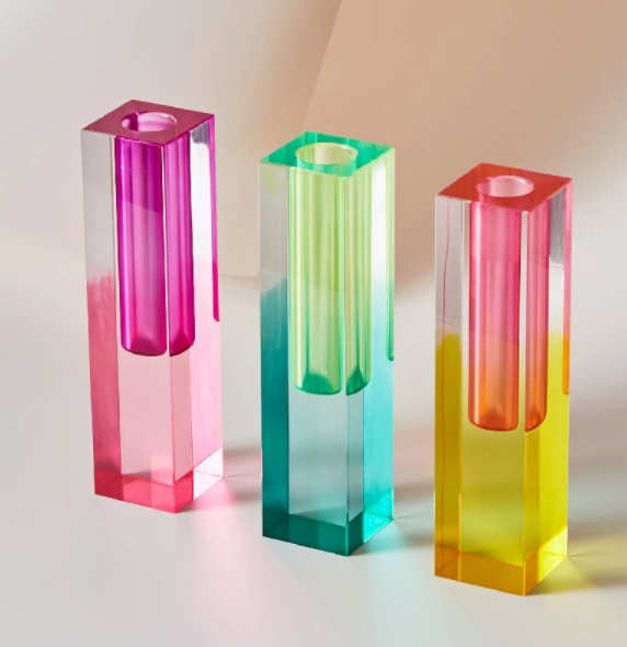 Acrylic Neon Vase