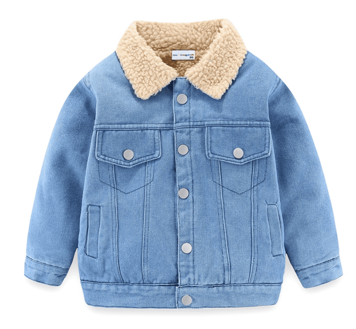 Denim Lambswool Jacket