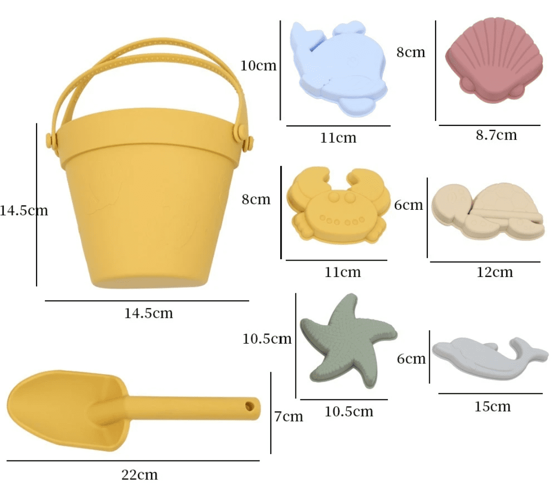 8pcs Beach Toys