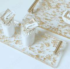 Acrylic Gold Tray