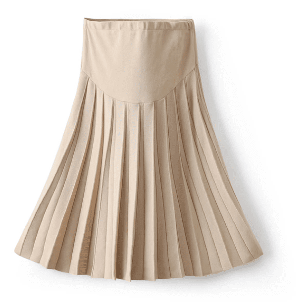 Accordion Maternity Skirt