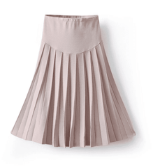 Accordion Maternity Skirt