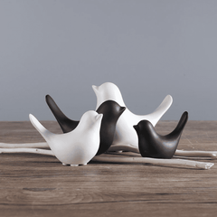 Ceramic Bird Figurines