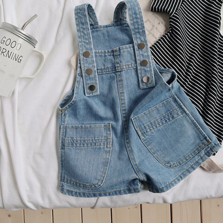 Denim Romper