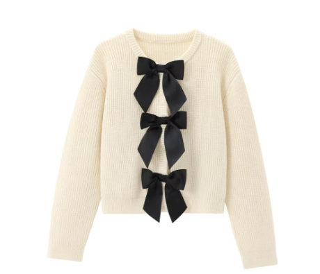 Bow Cardigan