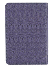 Bible-Purple Faux Leather King James Version Mini Pocket Bible