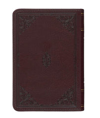 Bible-Burgundy Faux Leather King James Version Pocket Bible