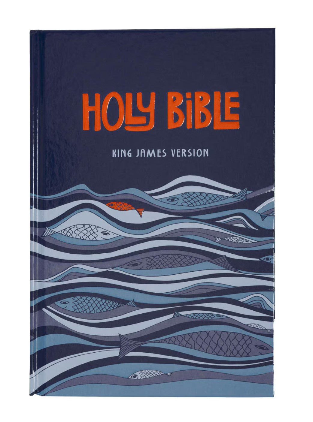 Bible-Blue Hardcover Kid's King James Version Bible