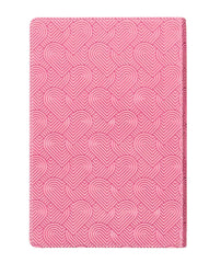 Bible-Blossom Pink Heart Faux Leather King James Version Kid's Bible