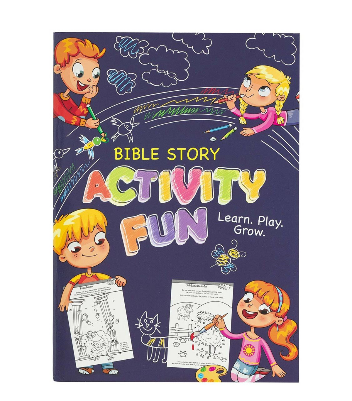 Books for Kids-Bible Story Activity Fun - Learn Play Grow