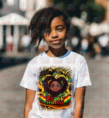 Black History Youth Shirt | Rockin’ Vinyl Creations White / Bh1 T-Shirt