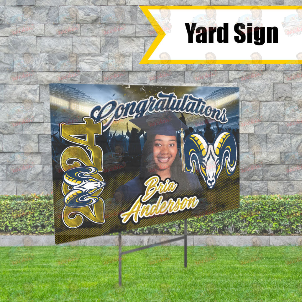 Bria Yard Sign | Rockin' Vinyl Creations (Copy)