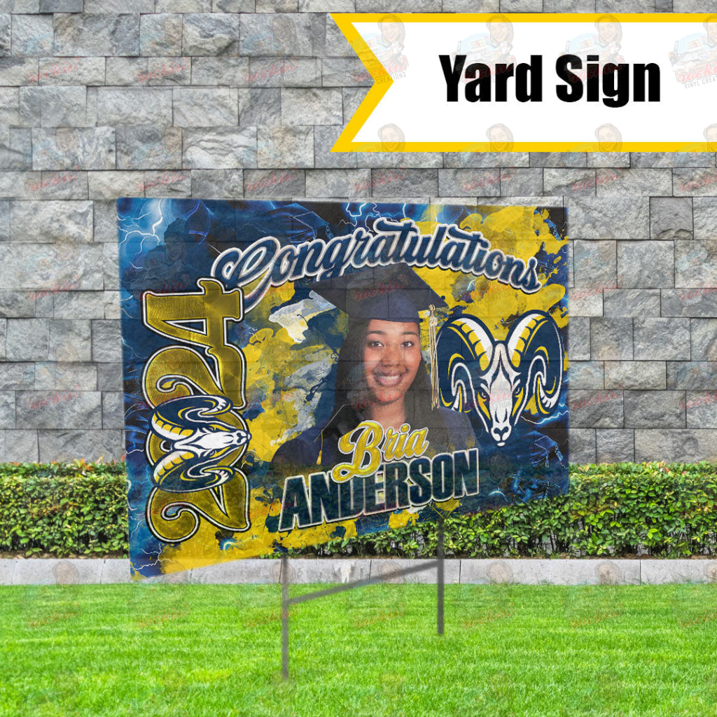 Bria Yard Sign | Rockin' Vinyl Creations (Copy)