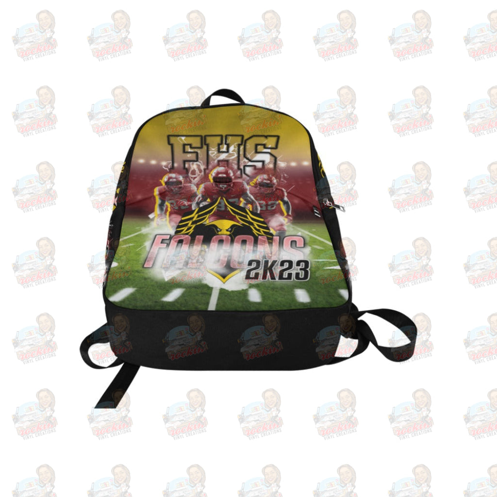 Firebaugh Falcons Backpack | Rockin' Vinyl Creations