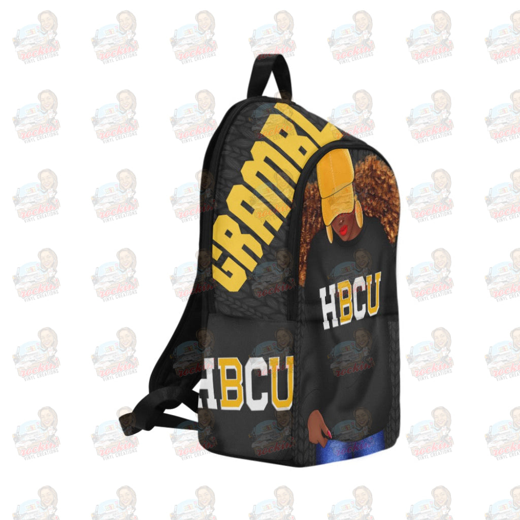 GRAMBLING Fabric Backpack for Adult (Model 1659)