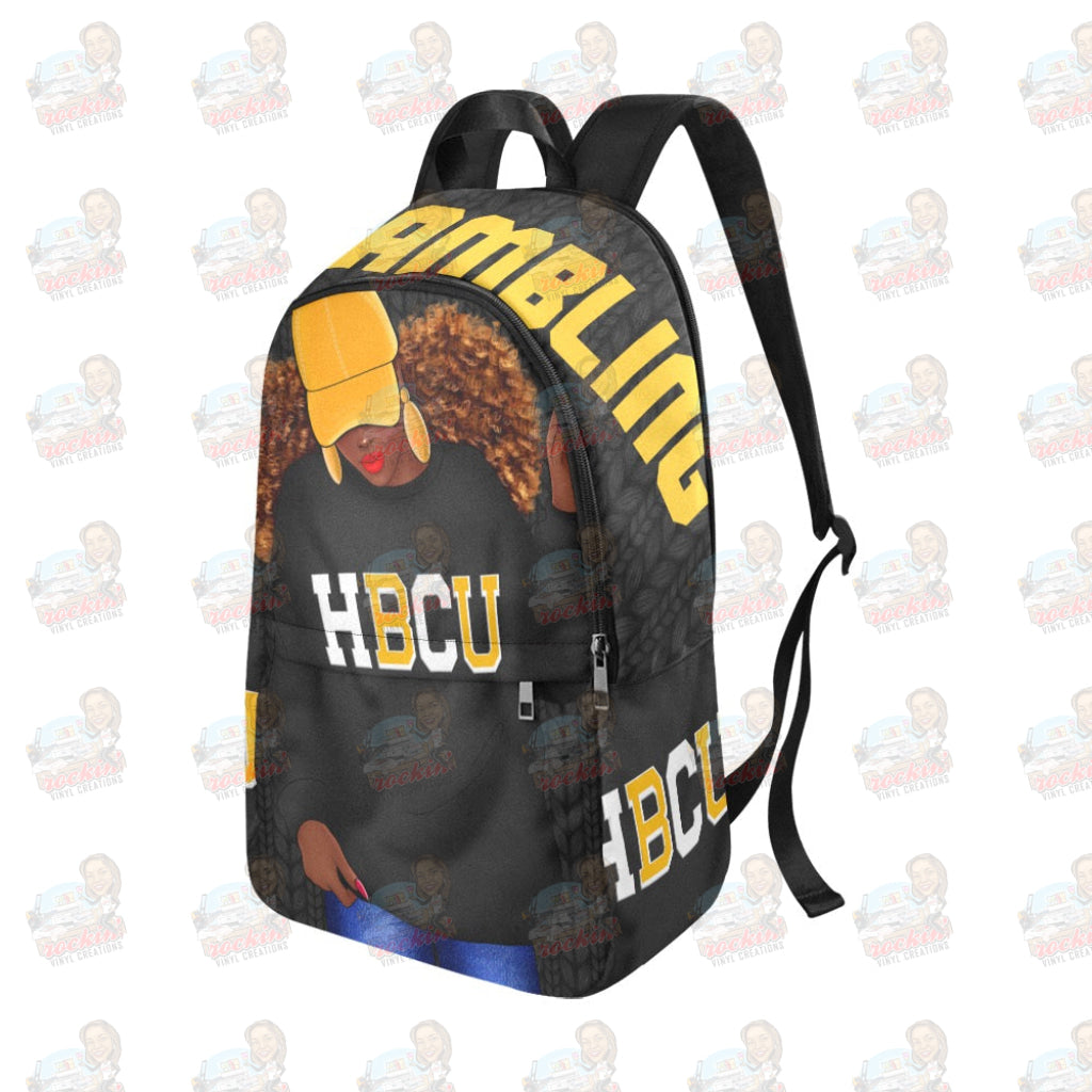 GRAMBLING Fabric Backpack for Adult (Model 1659)