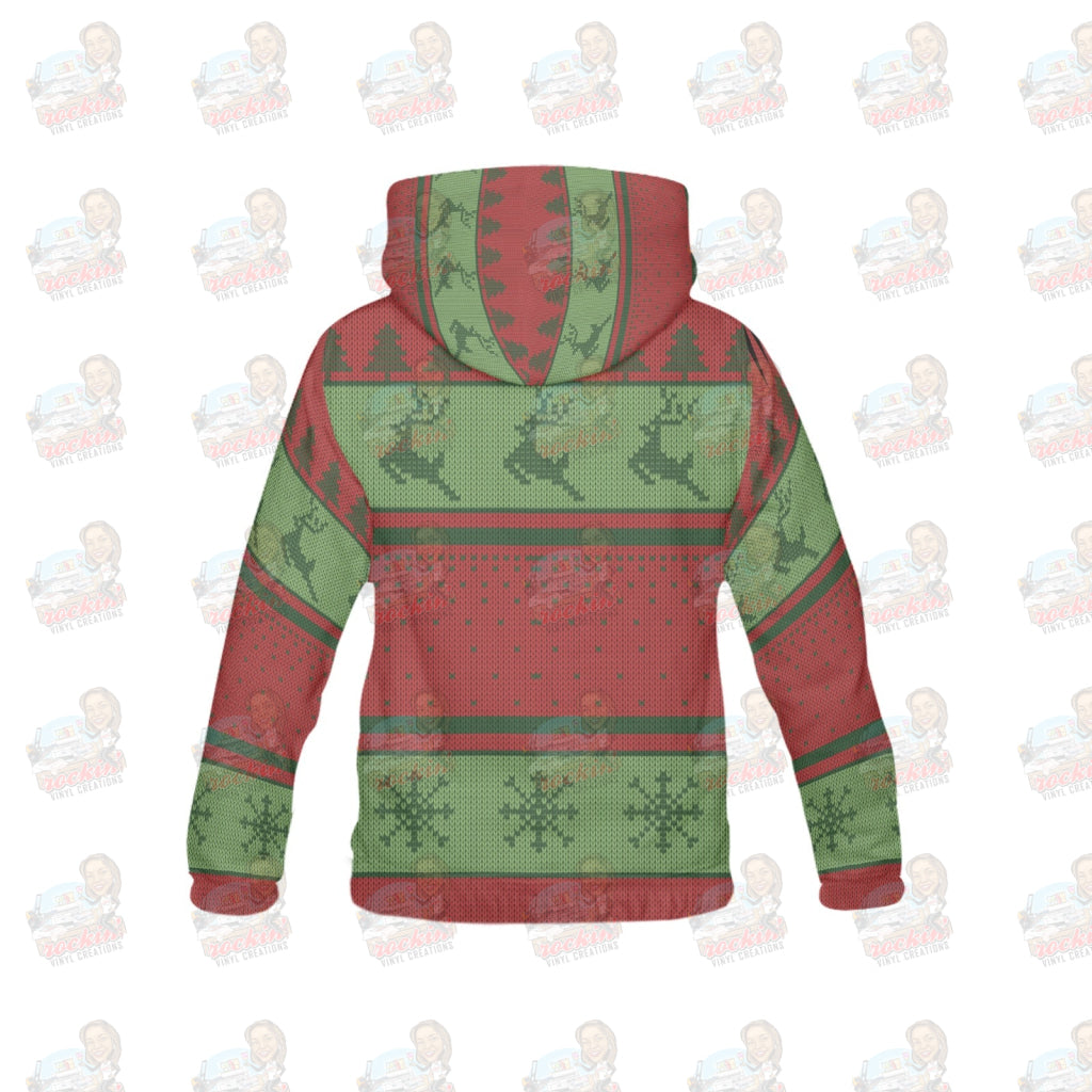 Grinch Kids Ugly Hoodie for Youth | Rockin' Vinyl Creations