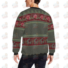 Holly Dolly Boot All Over Print Crewneck Sweatshirt