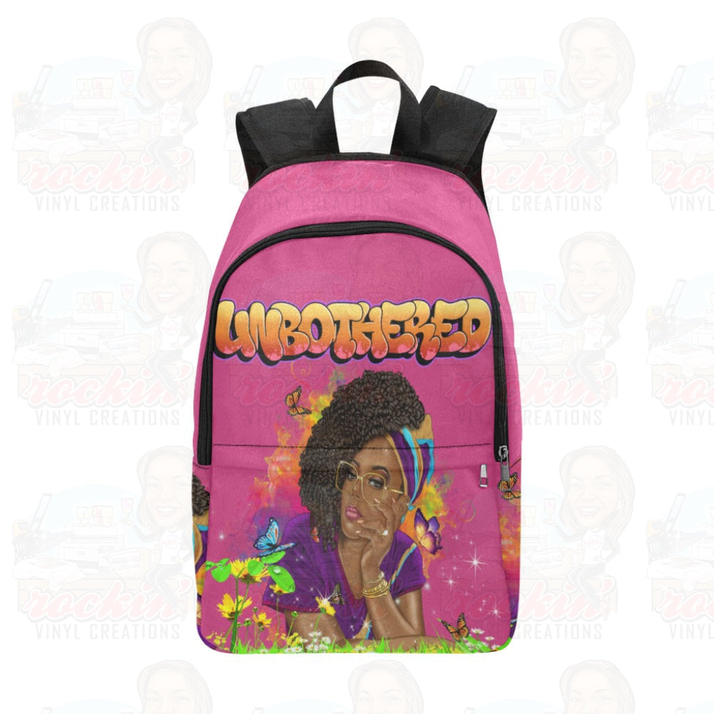 Unbothered Backpack (Model 1659) | Rockin' Vinyl Creations