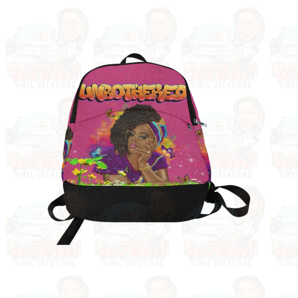 Unbothered Backpack (Model 1659) | Rockin' Vinyl Creations