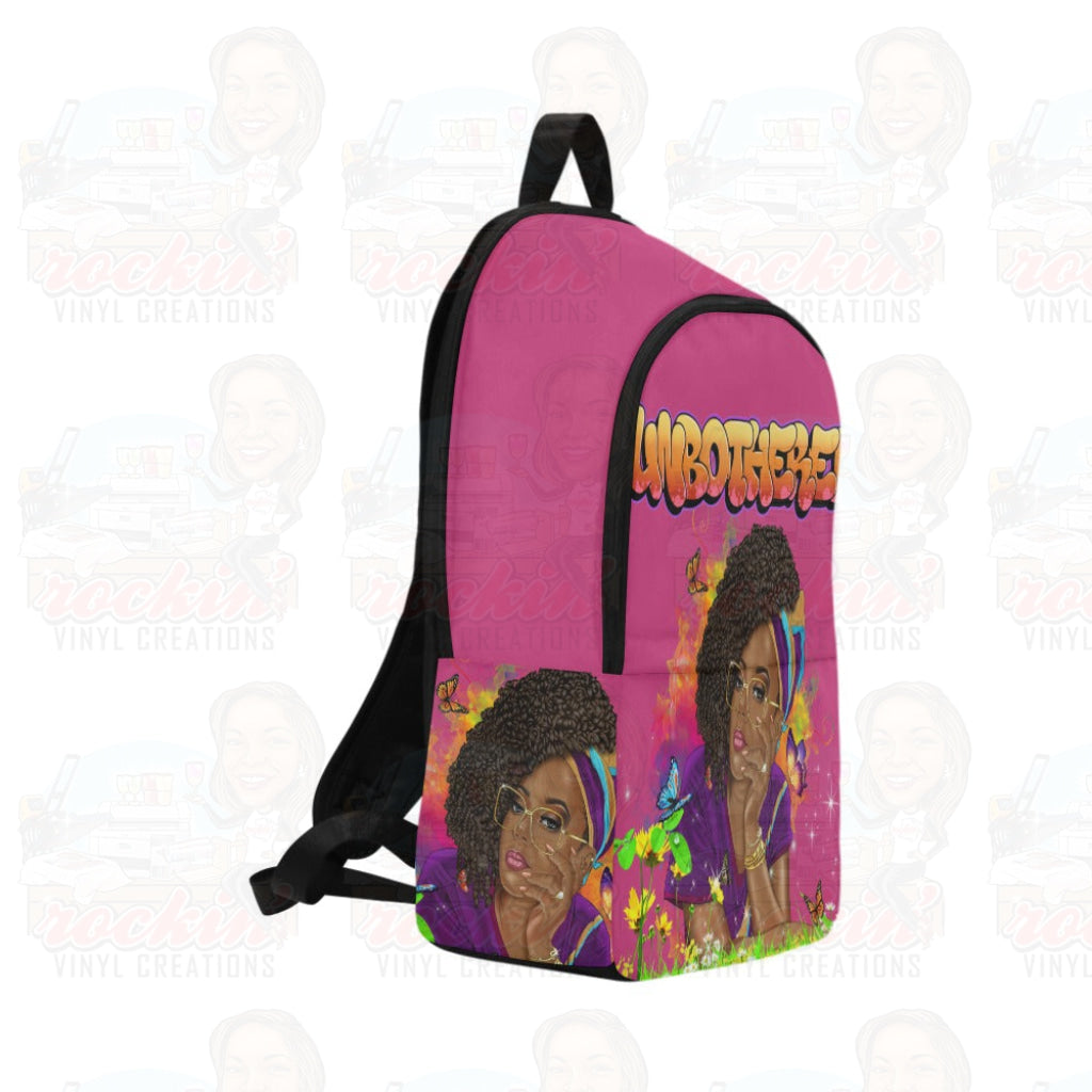 Unbothered Backpack (Model 1659) | Rockin' Vinyl Creations