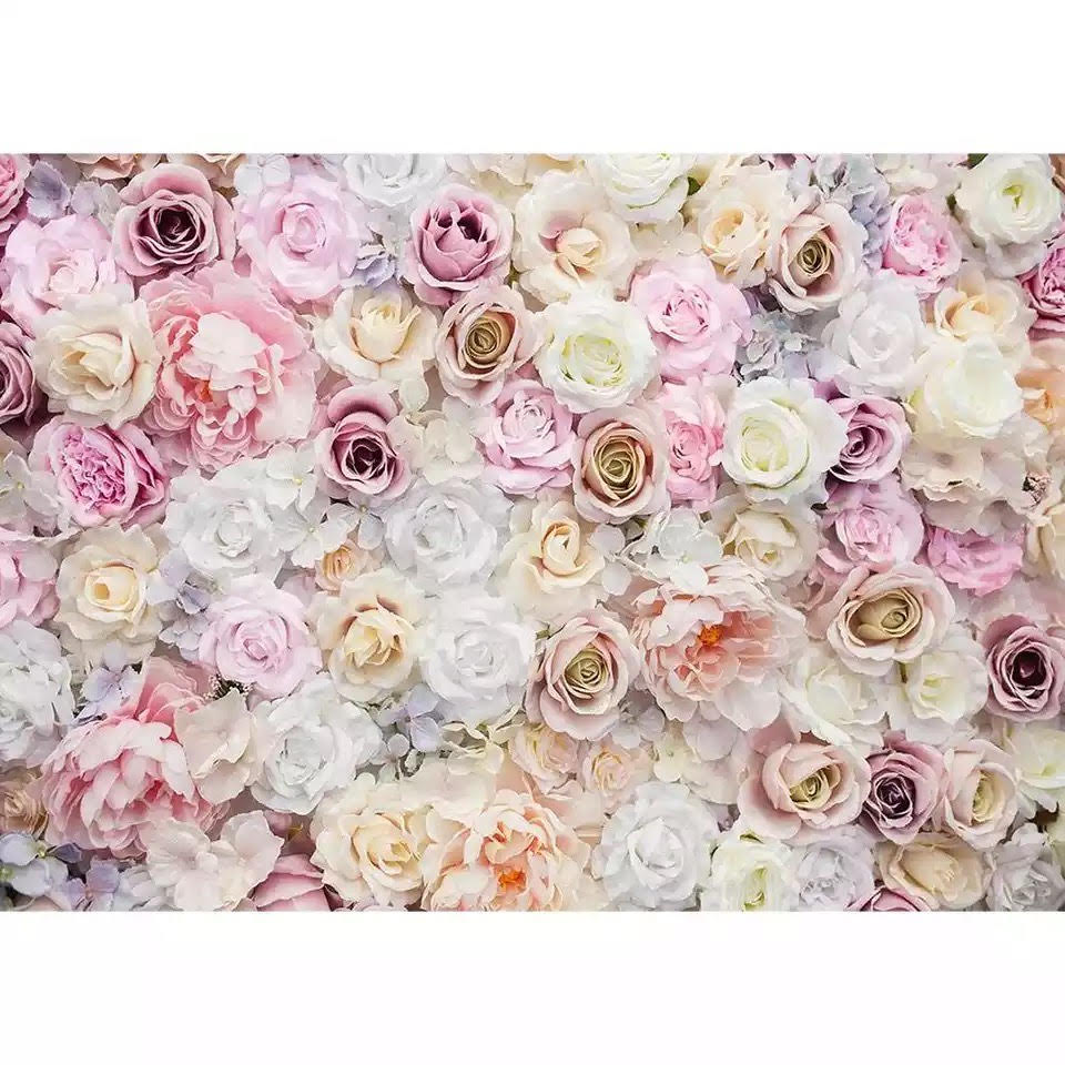 Artificial Flower Backdrop