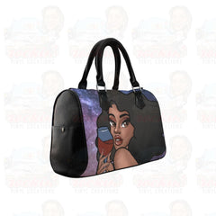 Wine Hand bag Boston Handbag (Model 1621) | Rockin' Vinyl Creations